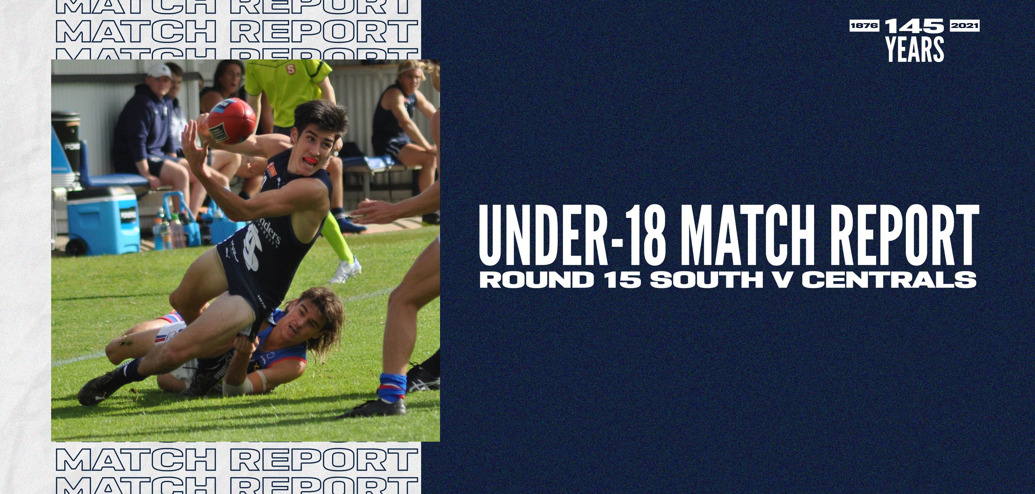 Under-18 Match Report: Round 15 vs Central District Under-18 Match Report: Round 15 vs Central District